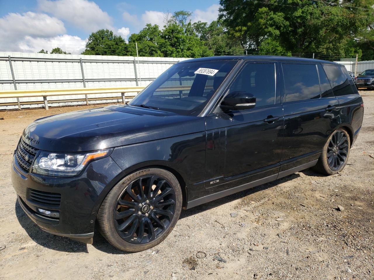 2017 LAND ROVER RANGE ROVER SUPERCHARGED