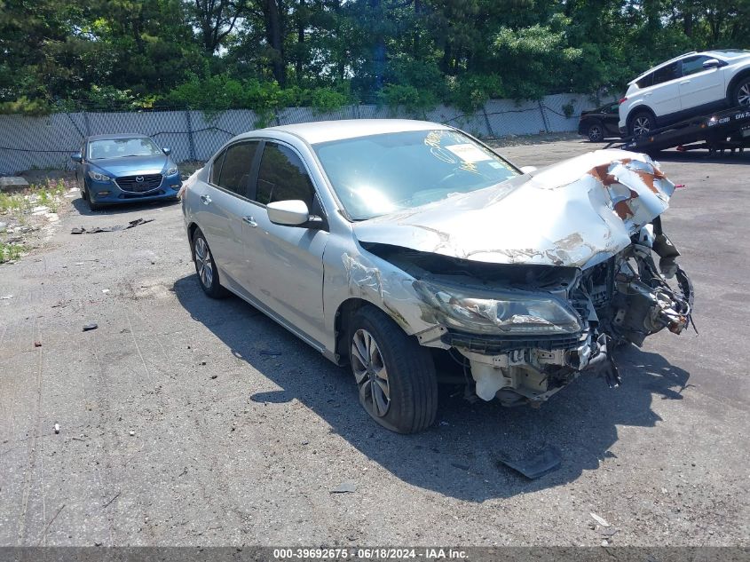 2014 HONDA ACCORD LX