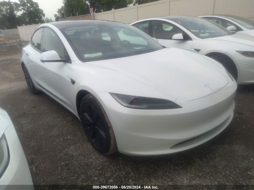 2024 TESLA MODEL 3