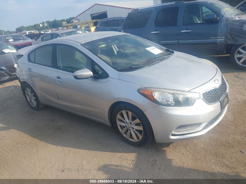 2015 KIA FORTE LX