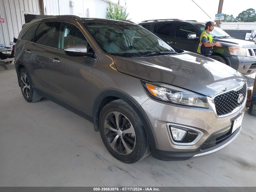 2016 KIA SORENTO 3.3L EX