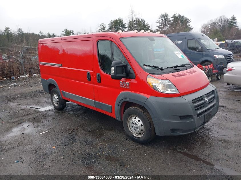 2017 RAM PROMASTER 1500 LOW ROOF 136 WB