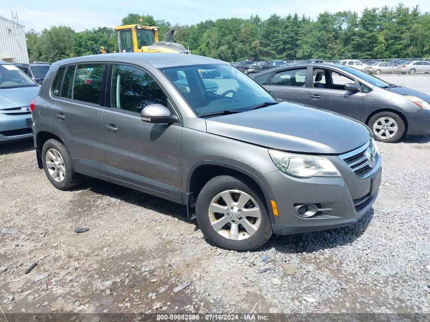 2010 VOLKSWAGEN TIGUAN S