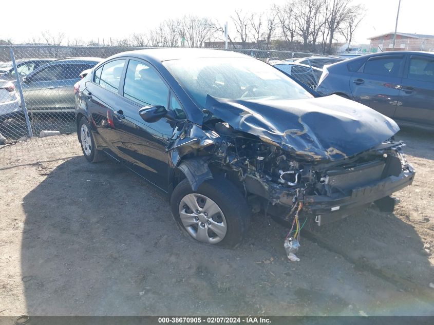 2016 KIA FORTE LX