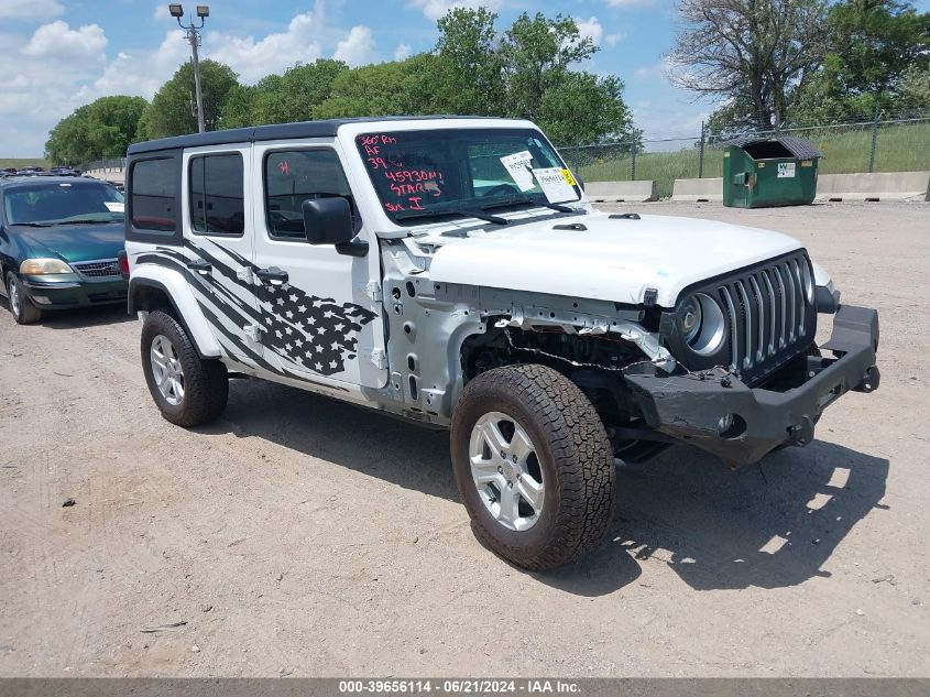 2020 JEEP WRANGLER UNLIMITED SAHARA 4X4