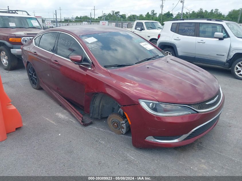 2017 CHRYSLER 200 LIMITED PLATINUM