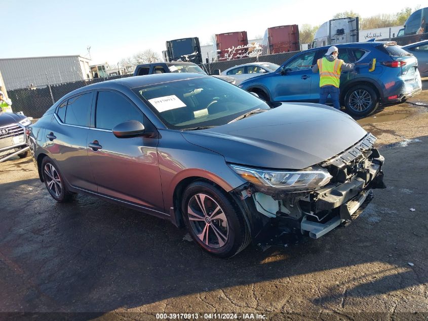 2022 NISSAN SENTRA SV XTRONIC CVT