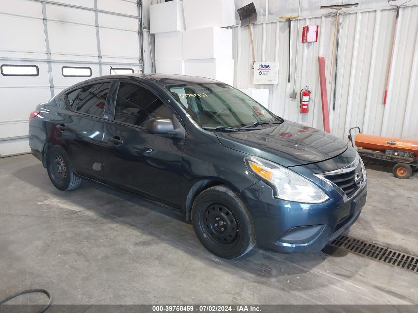 2015 NISSAN VERSA S/S PLUS/SV/SL