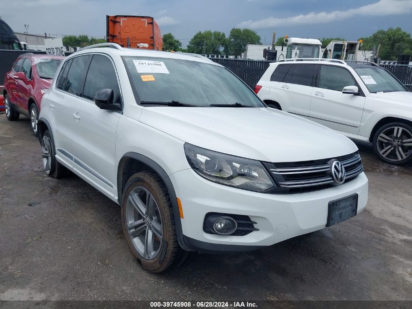 2017 VOLKSWAGEN TIGUAN 2.0T SPORT