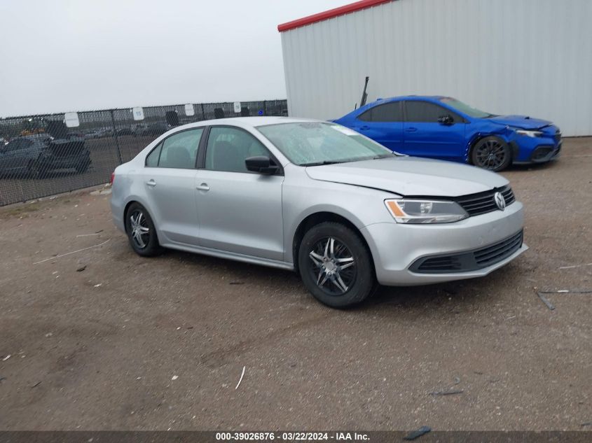 2014 VOLKSWAGEN JETTA 2.0L S