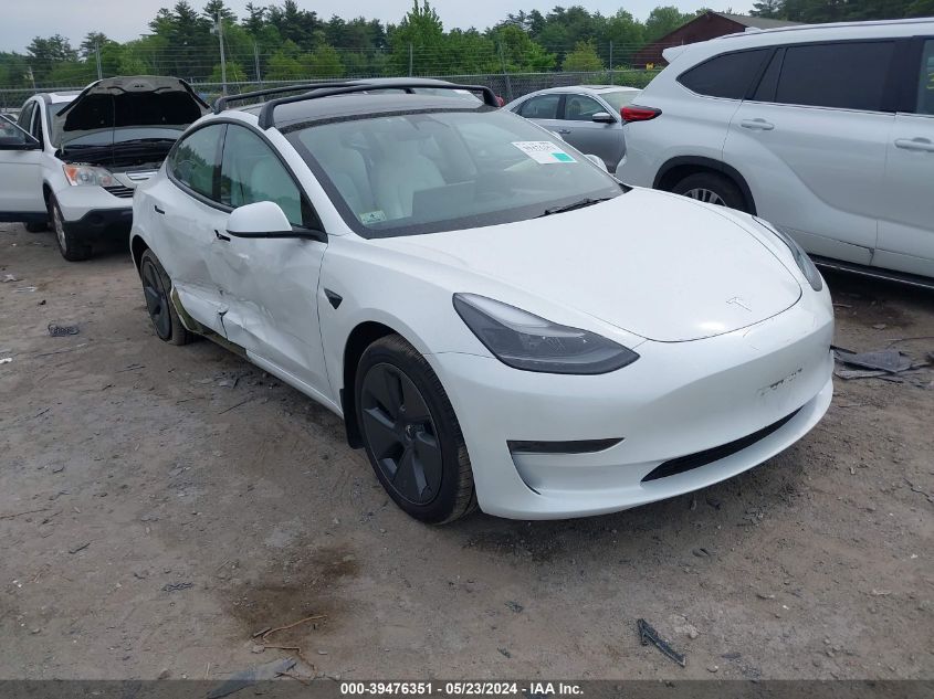 2023 TESLA MODEL 3 REAR-WHEEL DRIVE