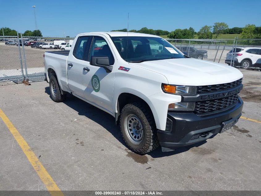 2020 CHEVROLET SILVERADO 1500 4WD DOUBLE CAB STANDARD BED WT