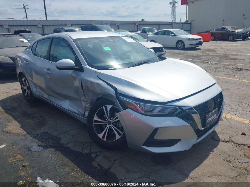 2022 NISSAN SENTRA SV XTRONIC CVT