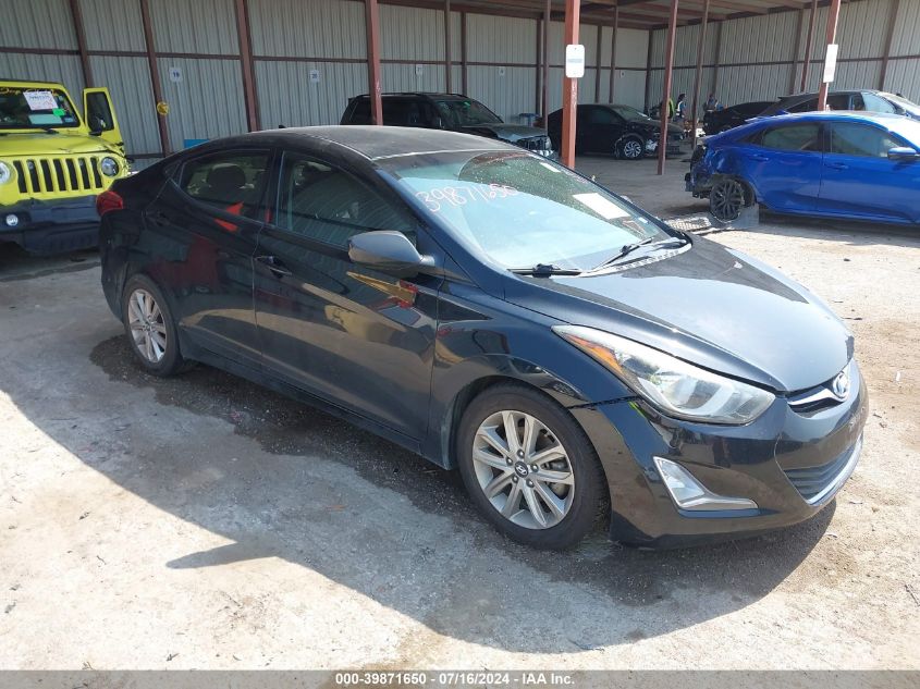 2014 HYUNDAI ELANTRA SE/SPORT/LIMITED