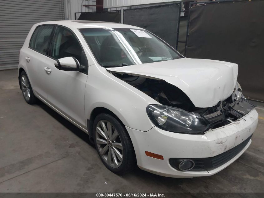 2012 VOLKSWAGEN GOLF TDI 4-DOOR