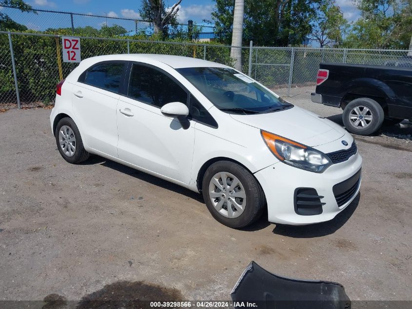 2016 KIA RIO LX