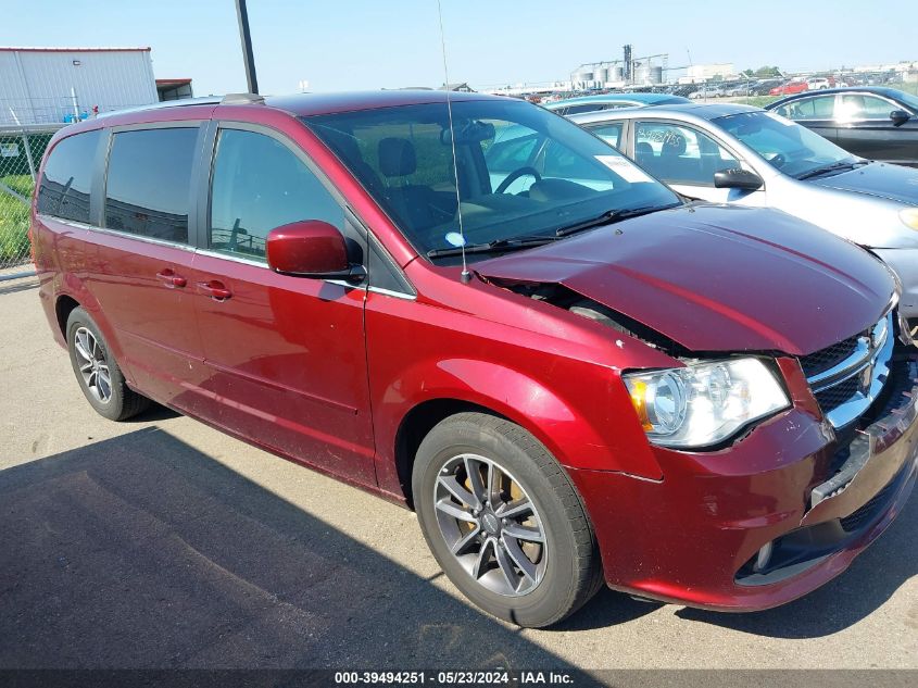 2017 DODGE GRAND CARAVAN SXT