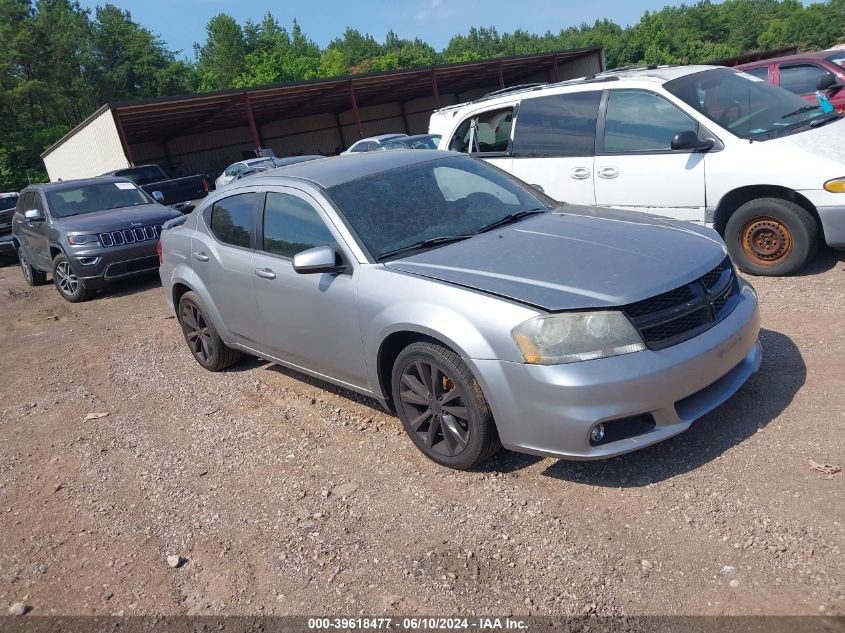 2013 DODGE AVENGER SXT