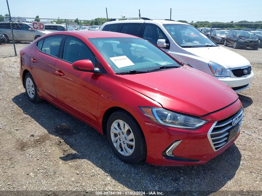 2017 HYUNDAI ELANTRA SE