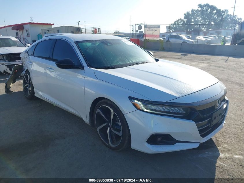 2021 HONDA ACCORD SPORT