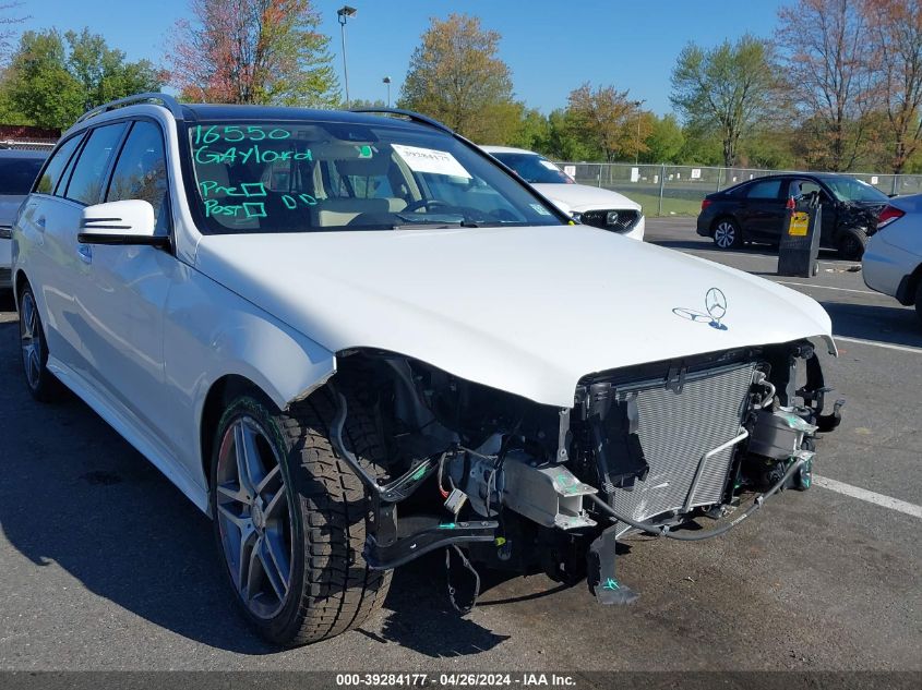 2016 MERCEDES-BENZ E 350 4MATIC