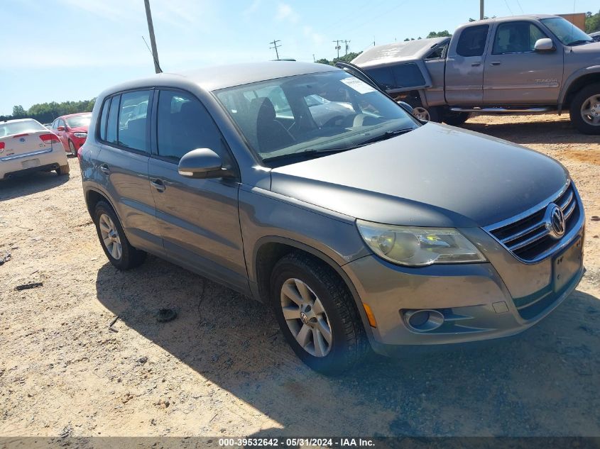 2010 VOLKSWAGEN TIGUAN S