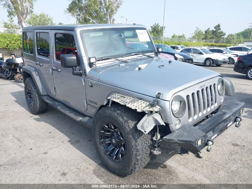 2017 JEEP WRANGLER UNLIMITED SPORT 4X4