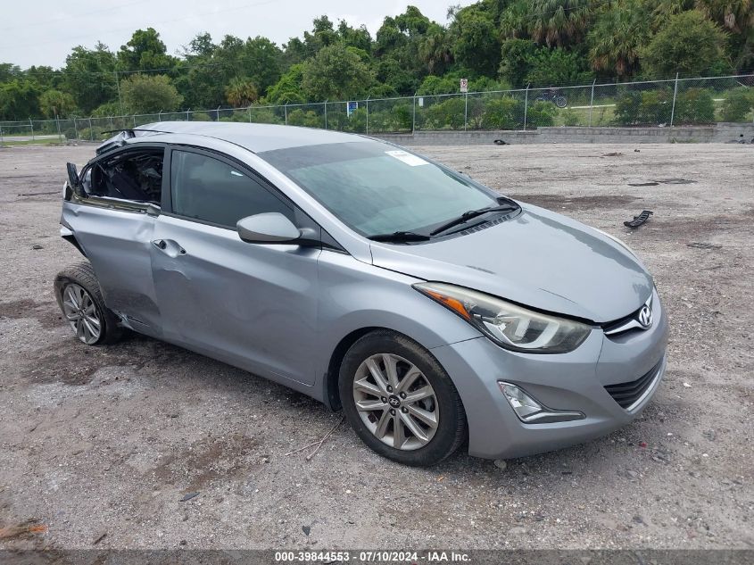 2016 HYUNDAI ELANTRA SE