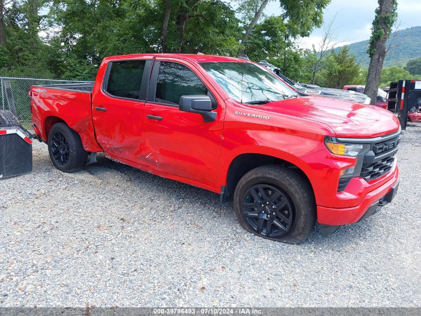 2023 CHEVROLET SILVERADO 1500 4WD  SHORT BED CUSTOM