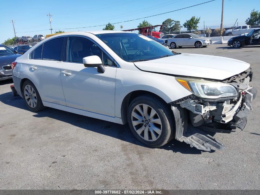 2016 SUBARU LEGACY 2.5I PREMIUM