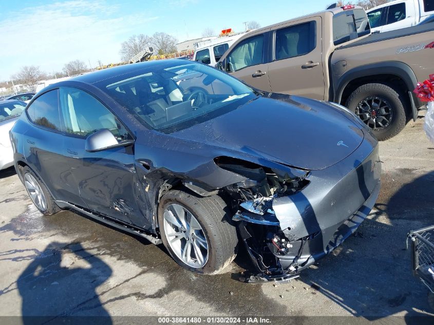 2021 TESLA MODEL Y LONG RANGE DUAL MOTOR ALL-WHEEL DRIVE