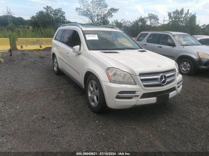 2012 MERCEDES-BENZ GL 450 4MATIC