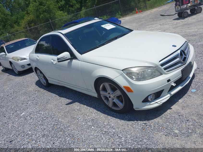 2010 MERCEDES-BENZ C 300 LUXURY 4MATIC/SPORT 4MATIC