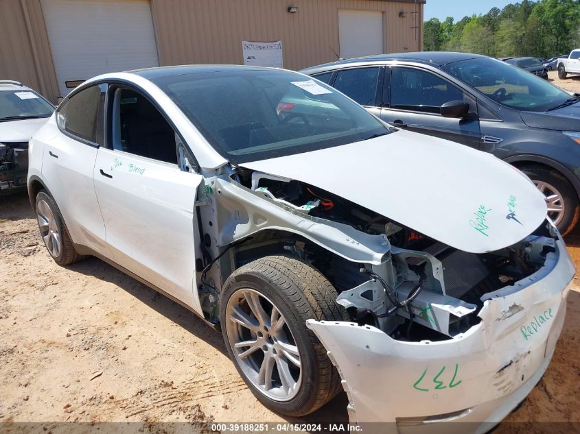 2022 TESLA MODEL Y LONG RANGE DUAL MOTOR ALL-WHEEL DRIVE