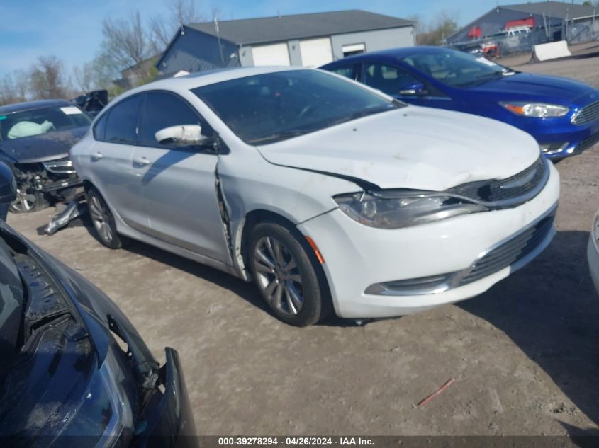 2015 CHRYSLER 200 LIMITED