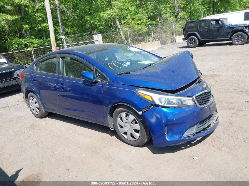 2018 KIA FORTE LX