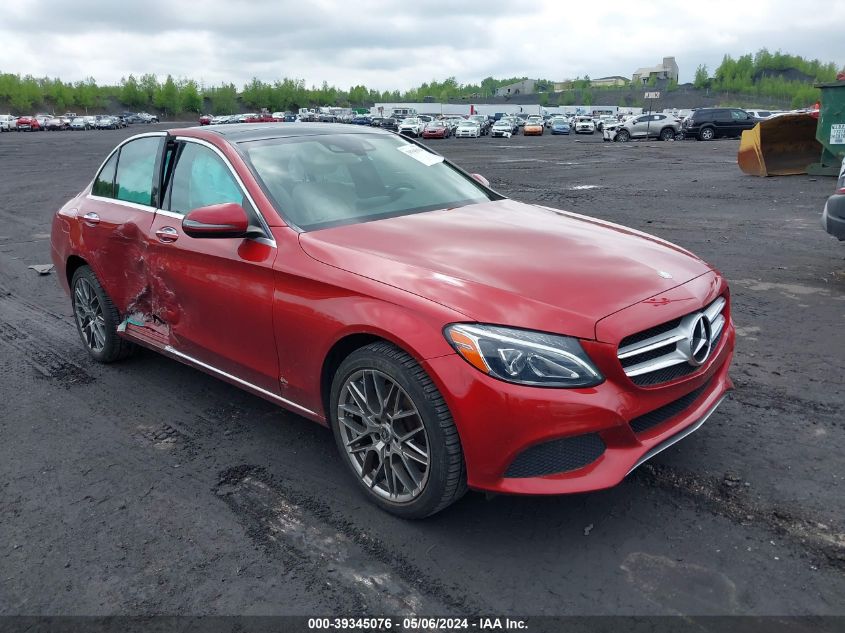 2017 MERCEDES-BENZ C 300 4MATIC/LUXURY 4MATIC/SPORT 4MATIC