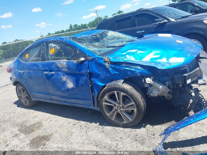 2017 HYUNDAI ELANTRA LIMITED