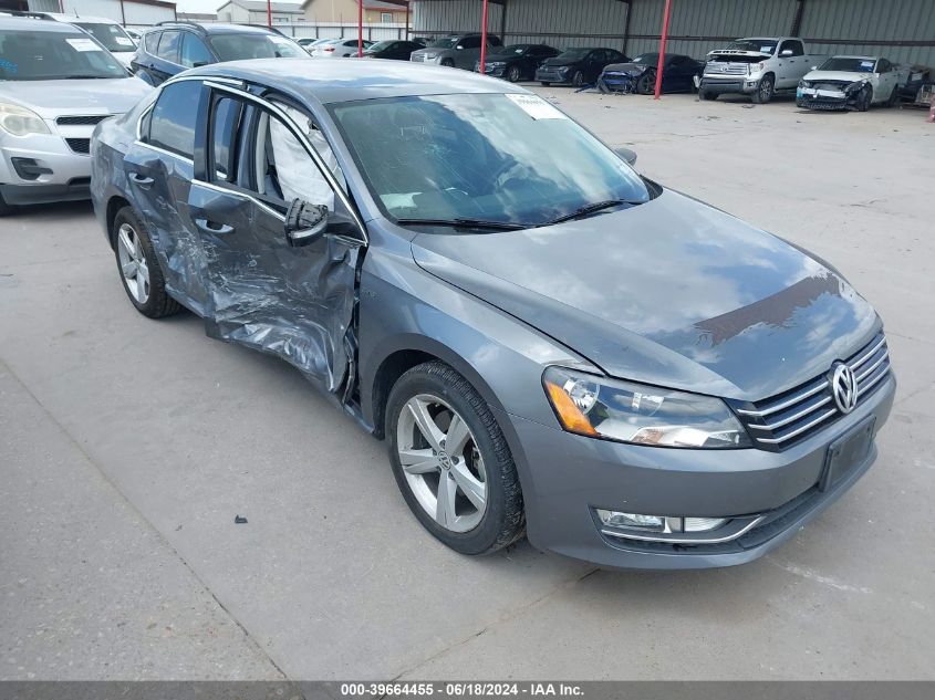 2015 VOLKSWAGEN PASSAT S