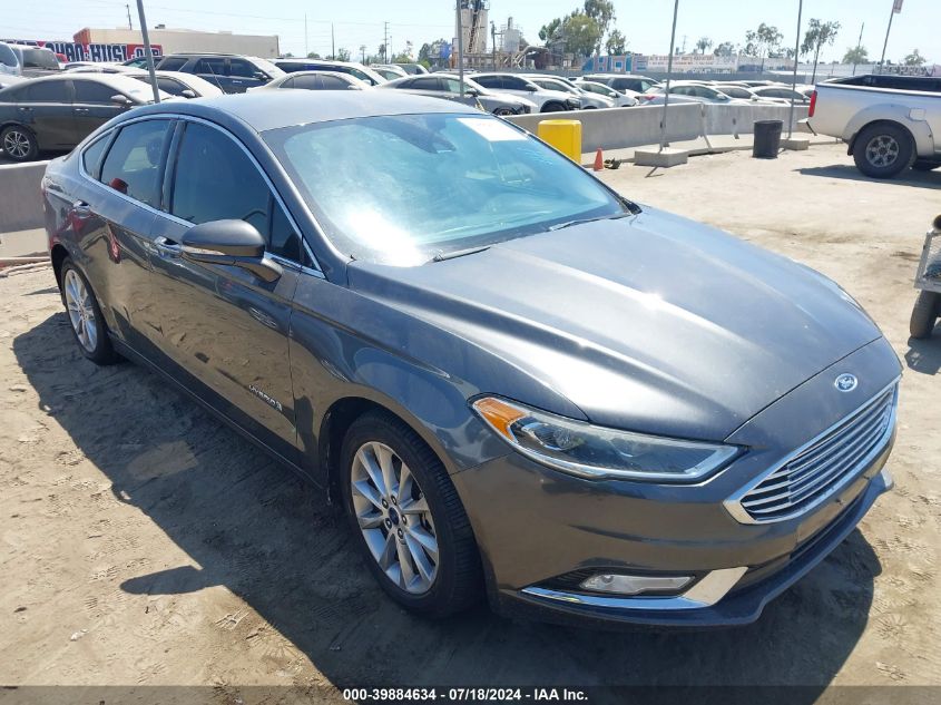 2017 FORD FUSION HYBRID SE