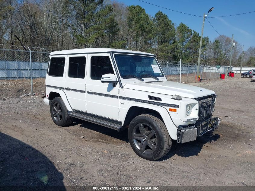 2016 MERCEDES-BENZ G 550 4MATIC