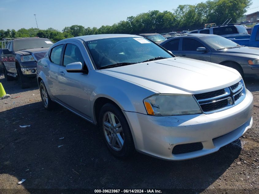 2012 DODGE AVENGER SXT