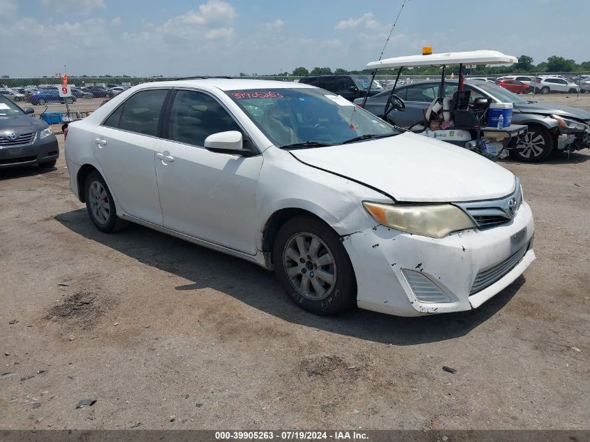 2012 TOYOTA CAMRY LE