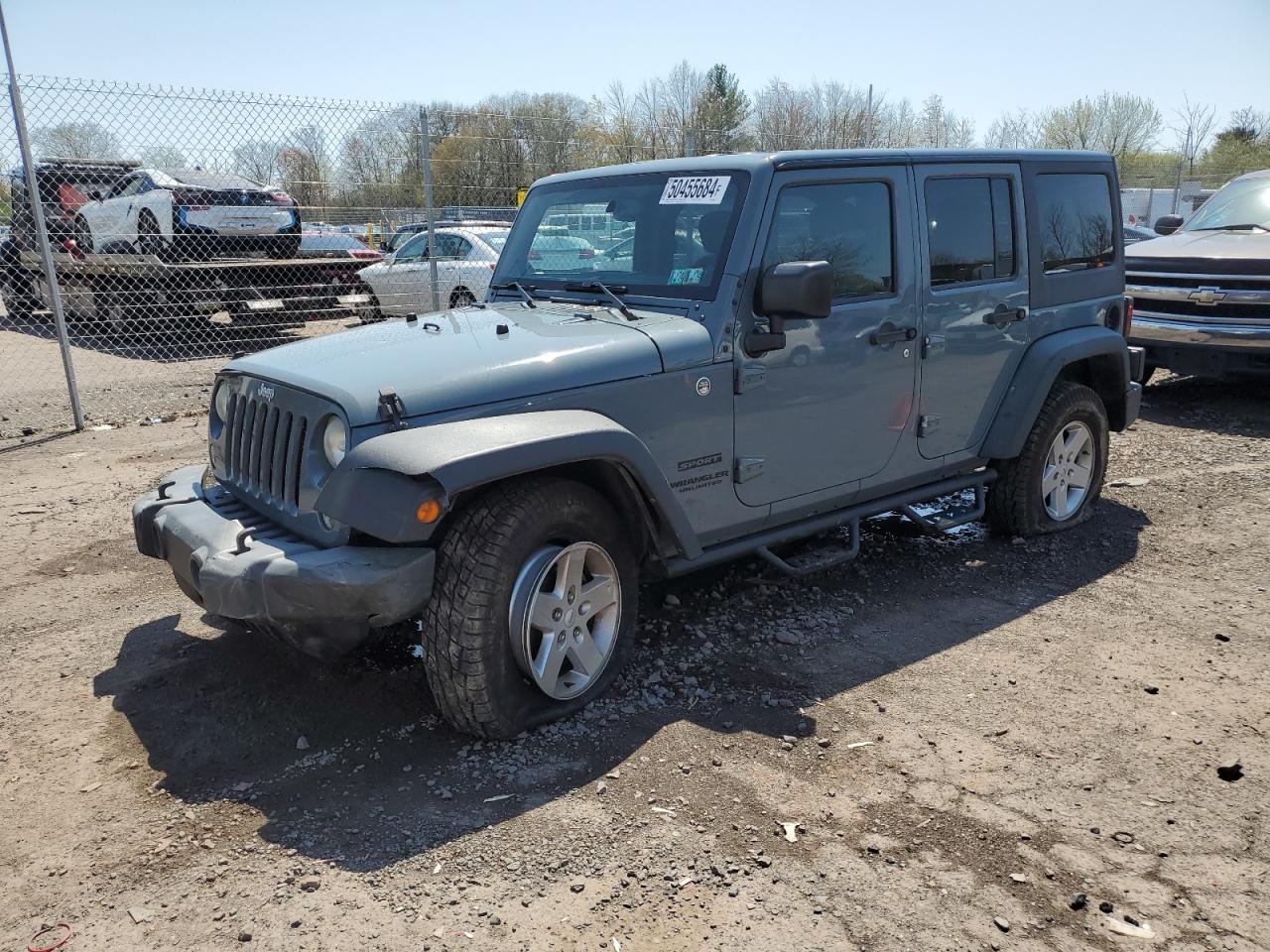 2014 JEEP WRANGLER UNLIMITED SPORT