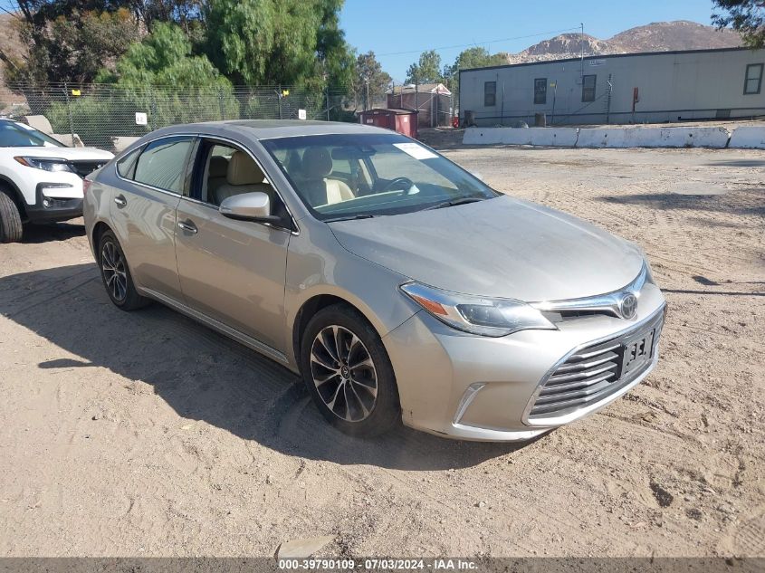 2018 TOYOTA AVALON XLE PLUS/PREMIUM/TOUR/LTD