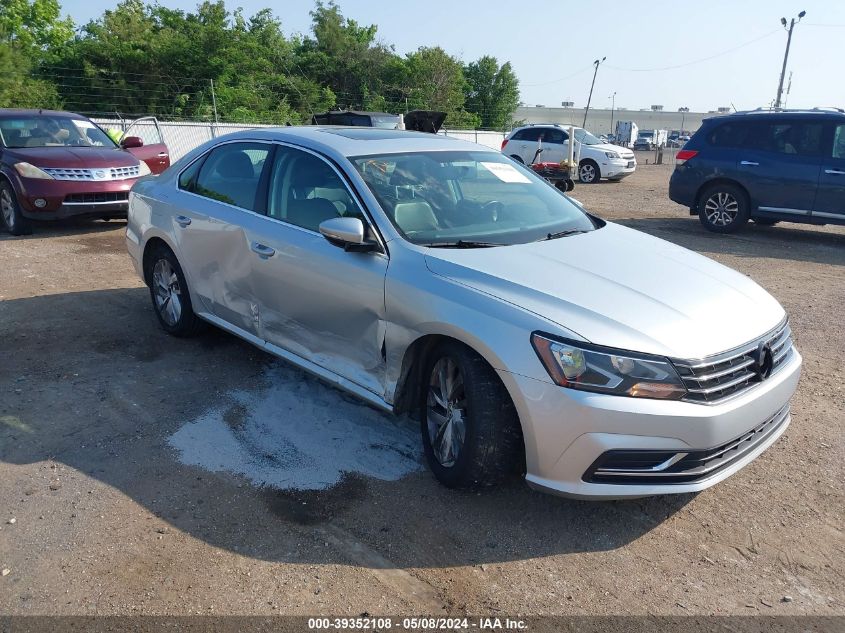 2018 VOLKSWAGEN PASSAT 2.0T SE