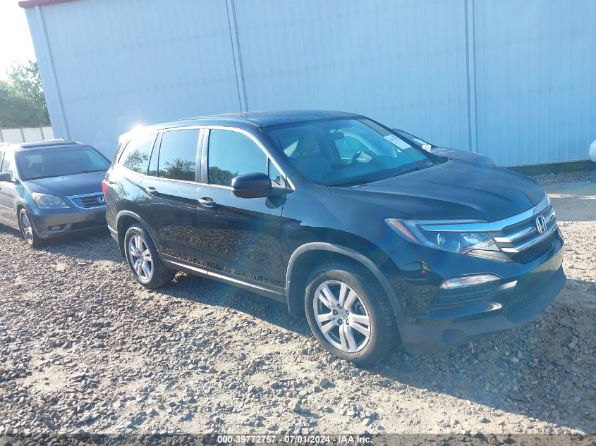 2016 HONDA PILOT LX