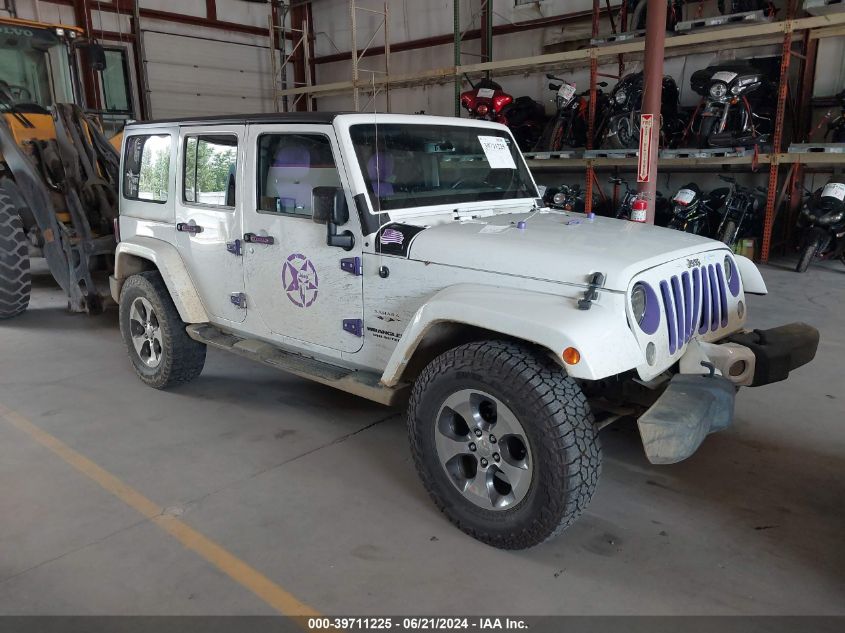 2016 JEEP WRANGLER UNLIMITED SAHARA