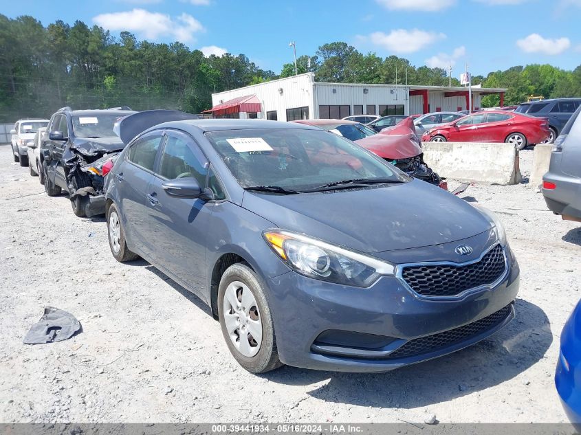 2016 KIA FORTE LX