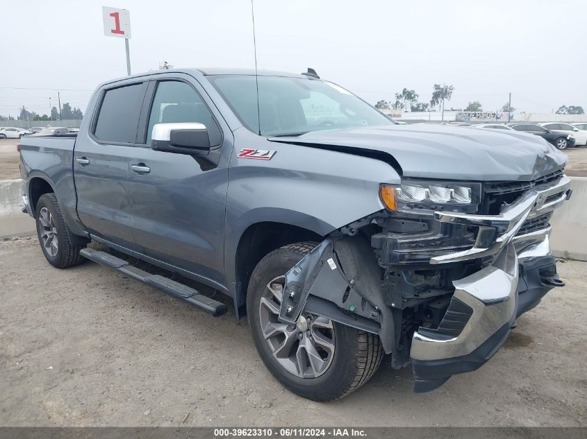 2021 CHEVROLET SILVERADO 1500 4WD  SHORT BED LT